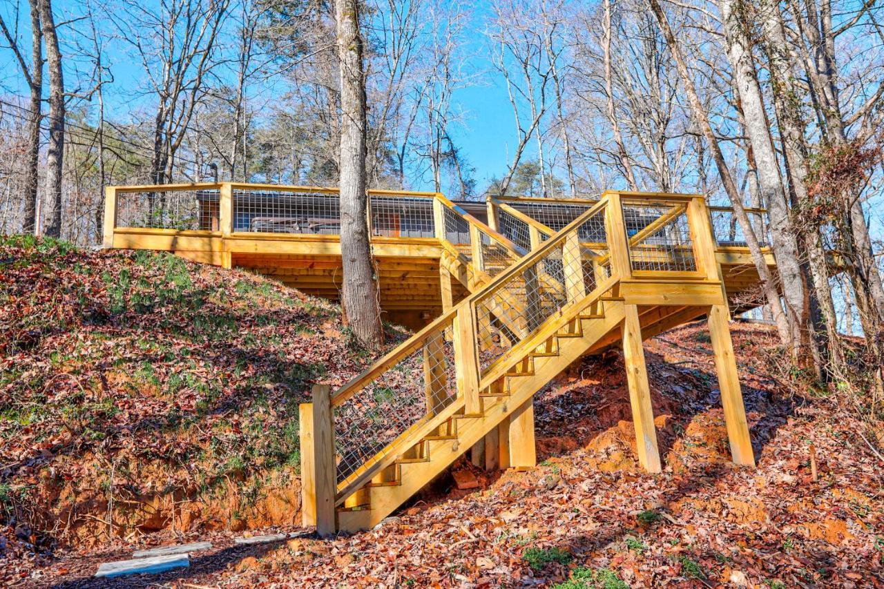 The Cottage At Camp Toccoa Blue Ridge Extérieur photo